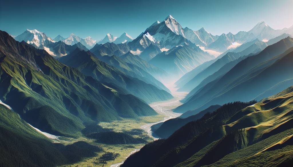 Himalaya et au-delà: montagnes de l'Inde