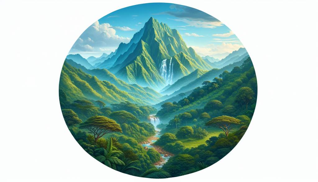 La richesse naturelle des montagnes du Ghana