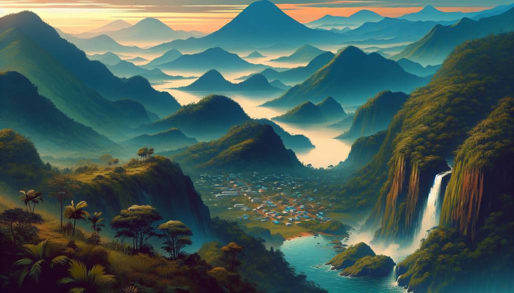 Les montagnes du Gabon et la beauté du bassin du Congo
