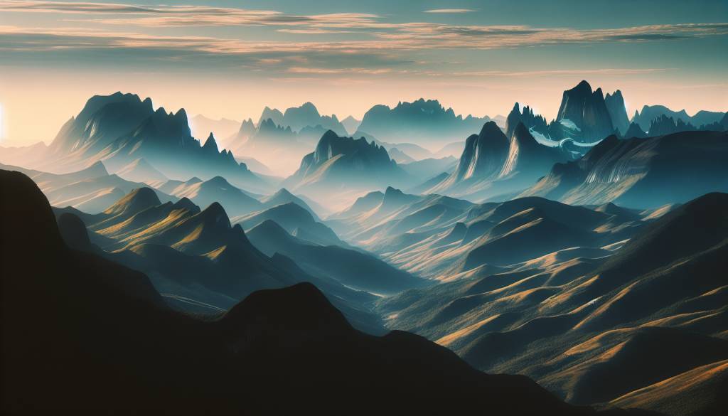 La diversité des montagnes du Brésil et leur sommets vertigineux