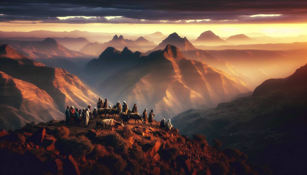 Traditions et sommets: les montagnes de l'Éthiopie