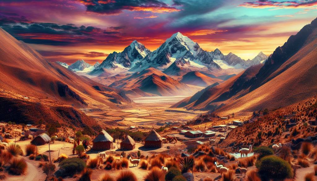 Cordillères et culture: les montagnes de la Bolivie