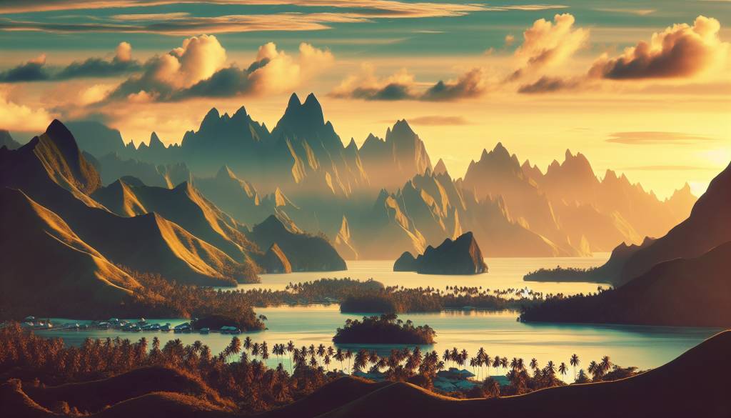 Les montagnes inconnues de Kiribati