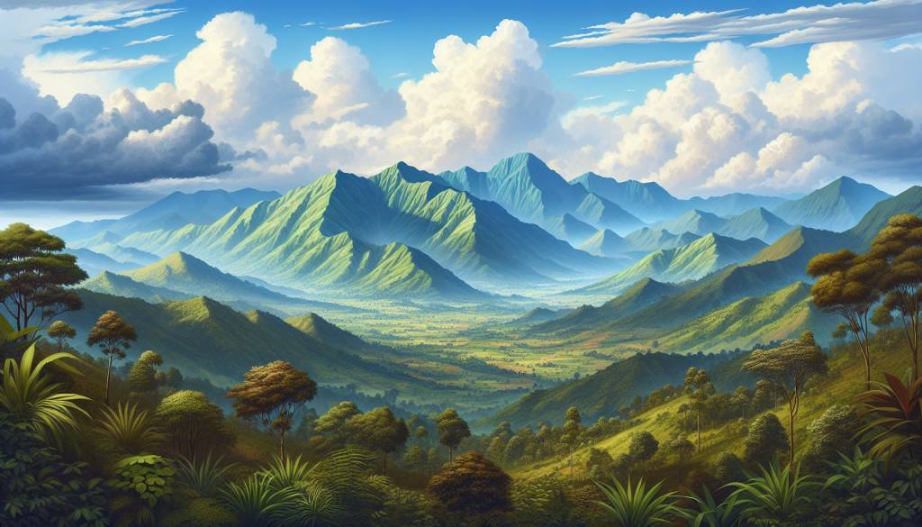 Survol des montagnes du Congo et leurs richesses naturelles