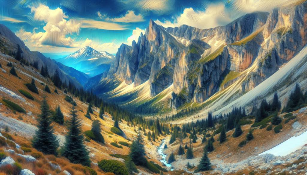 Le mont Olympus chypriote: montagnes de Chypre