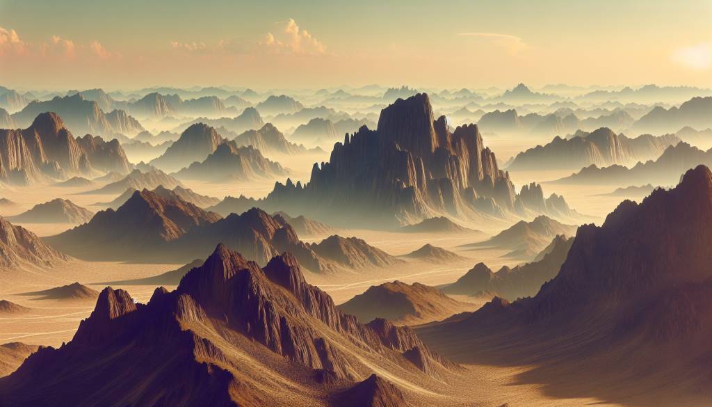 Les défis des montagnes du Tchad et leur topographie aride