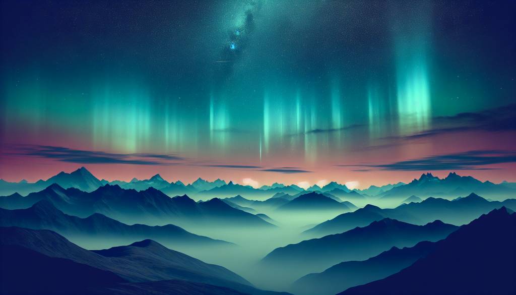 Sous le ciel nordique: montagnes de l'Estonie