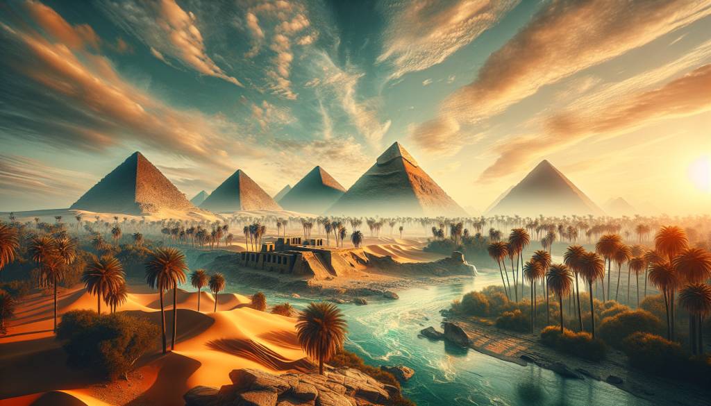 Civilisations anciennes et montagnes de l'Égypte