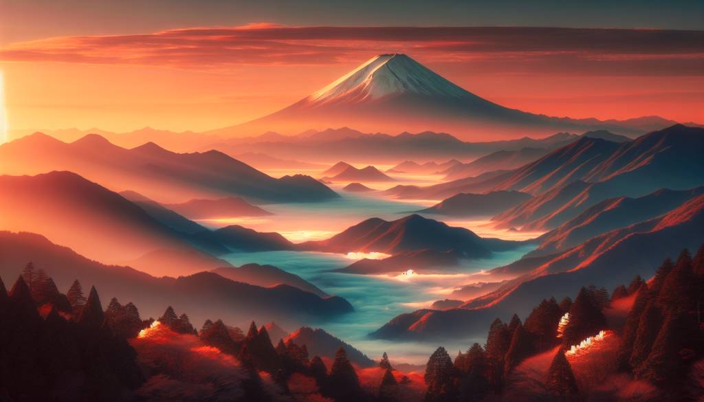 Mont Fuji et autres merveilles: montagnes du Japon