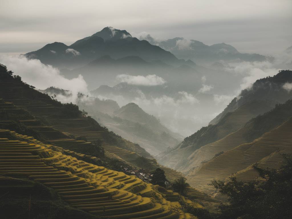 Les montagnes méconnues du Vietnam : entre rizières en terrasses et sommets brumeux