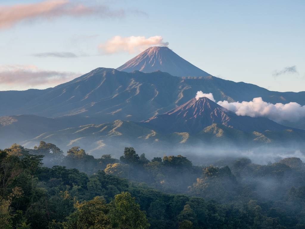 Les montagnes sauvages du Costa Rica : entre volcans actifs et forêts nuageuses