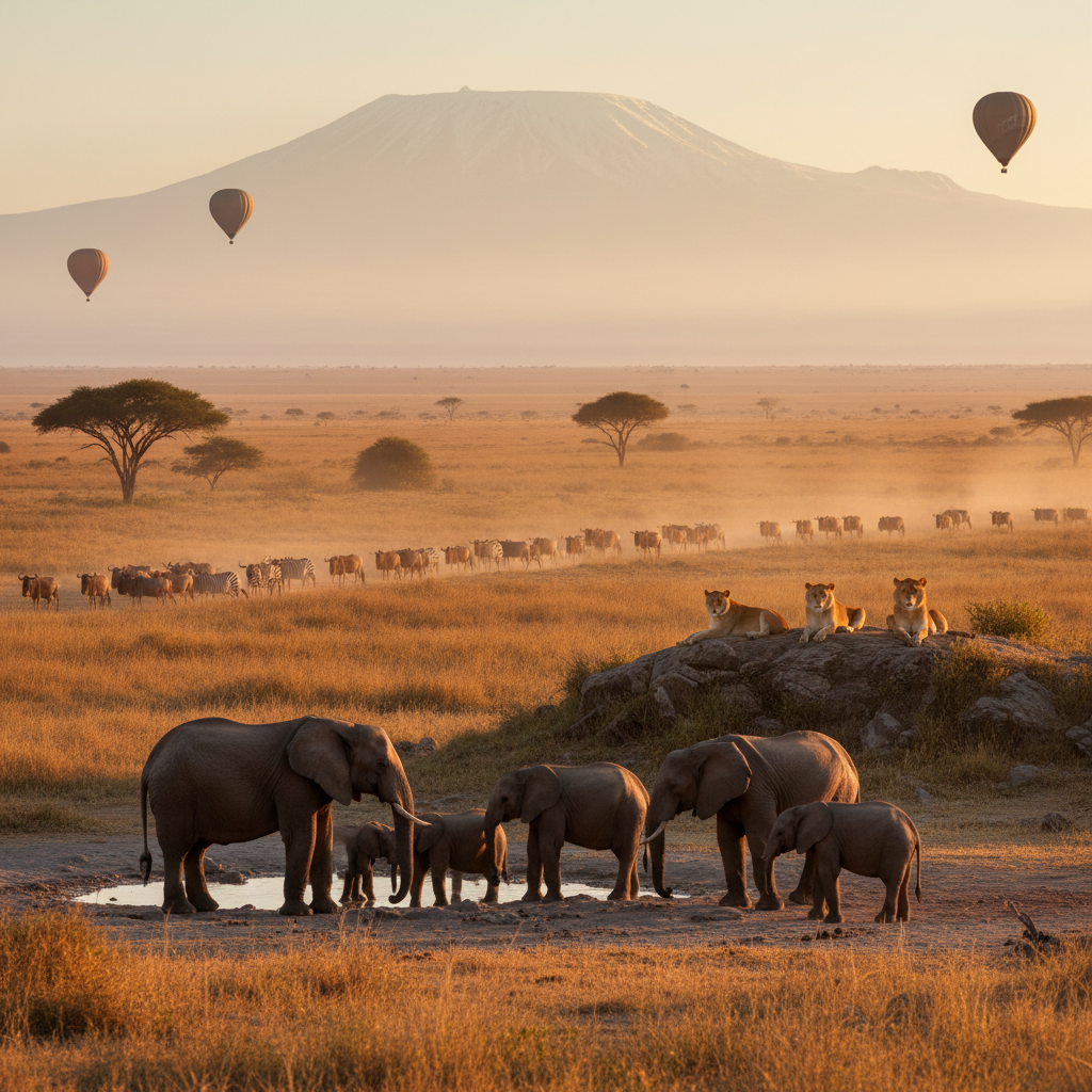 Voyage safari kenya tanzanie : quand partir pour profiter des animaux